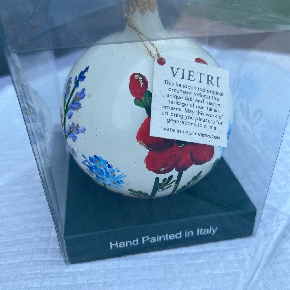 Vietri handpainted ornament